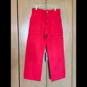 Big Bud Press M Red Work Pants